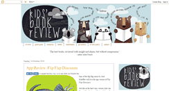 Desktop Screenshot of kids-bookreview.com