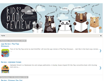 Tablet Screenshot of kids-bookreview.com